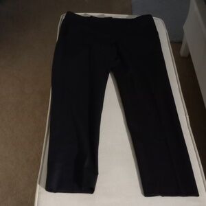 2x Theory classic wool black & navy pants size 8
